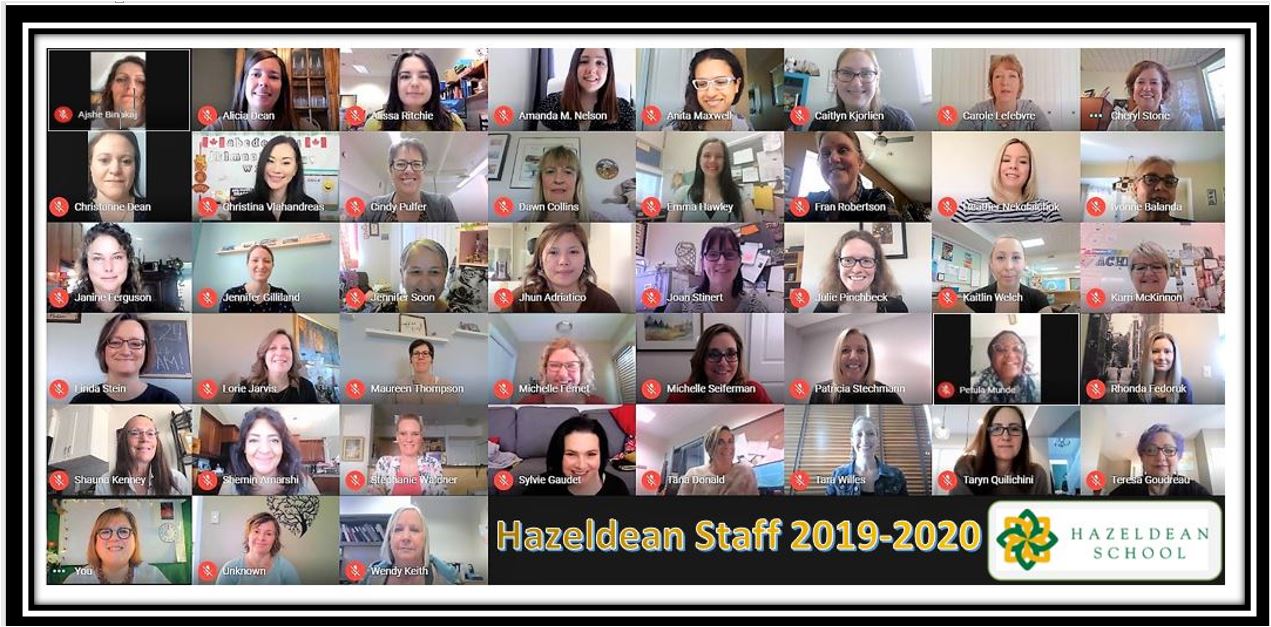 Hazeldean Staff 2019 /20